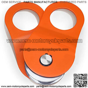 10 Ton Winch Snatch Block Towing Pulley Blocks 22,000 LBS Capacity, Heavy Duty Offroad Recovery Accessory for Truck, Tractor, ATV & UTV