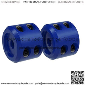 Winch Cable Hook Stopper (2 Pack) Silicone Rubber Shock Absorbent Winch Stopper Best Winch Accessories for Wire & Synthetic Cables ATV UTV Prevent Pulling Eliminate Abrasion Bouncing Blue