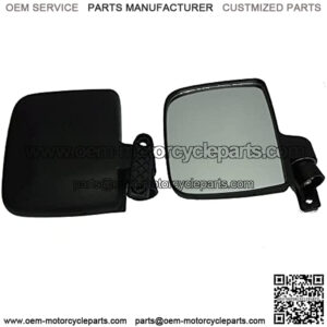 GOLF CARTS UNIVERSE EZGO Club Car Yamaha Gas & Electric Golf Carts Side Rear View Mirror Set