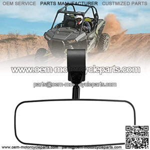UTV Rear View Mirror, RZR Center Mirror for 1.75"-2" Roll Bar Mount Compatible with Polaris RZR 1000 XP Turbo PRO XP R Talon pioneer 1000 YXZ 1000 Teryx
