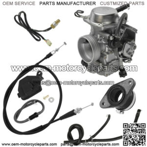 Carburator Cable w/Intake Manifold Boot for Honda 16100-HN5-M41 17910-HN5-670