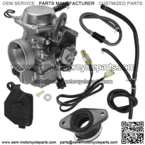 Carburetor w/Intake Manifold Boot for Honda 16100-HN5-673 16210-HN5-671