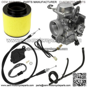 Carburetor Cable & Filter for Honda TRX350TM FourTrax Rancher 2000-03