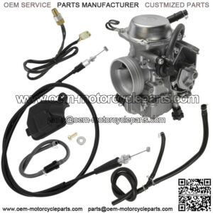 Carburator & Throttle Cable for Honda TRX350FE FourTrax Rancher 4x4 ES 2000-2003