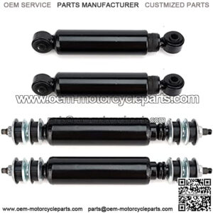 Club Car 2 Front and 2 Rear Shocks Absorbers for Golf Cart Club Car DS G&E 1988-up??Precedent G&E 2004-up??for 88-08 Electric 97-08 Gas Model??Replace 1014235,1014236,1010991,1015813,1013164??4pcs??