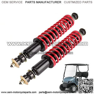 Golf Cart Front/Rear Coil Over Heavy Duty Shock Absorber Spring for EZGO TXT/Medalist 1994-up Newer Gas or Electric, Replaces OEM# 70630-G01 76418-G01