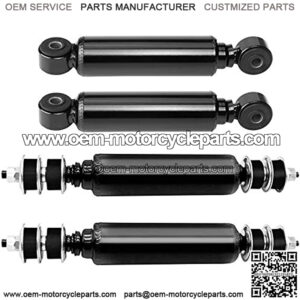 Club Car Shocks Front and Rear Shocks for Golf Cart Club Car DS G&E 1988-up,Precedent G&E 2004-up,Replace OEM:1014235,1014236,1010991,1015813,1013164(2 Front+2 Rear Shocks)