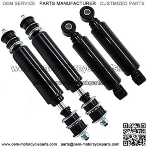 1014235 1014236 Golf Cart Front and Rear Shock Absorbers Replacement for Club Car DS 1981-2011 Electric Gas G E 2004-Up Precedent(2 pairs of combined assembly) SA03