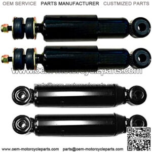 Front + Rear Shock Absorber Set Compatible with Club Car DS Gas/Electric 1014234, 1014235