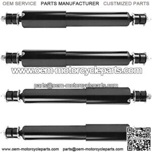EZGO TXT Shocks EZGO Golf Cart Front and Rear Shock Absorbers Fit for 1994-Up Gas and Electric Medalist EZGO TXT Golf Carts Replaces OEM #70248-G01, 76418-G01, 70324-G01,Nivel Part #5006??4PCS??
