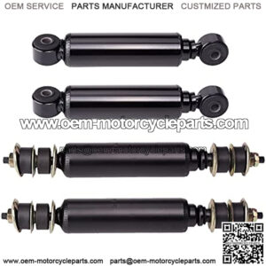 Golf Cart Front Shocks & Rear Shock Absorbers Kit for Club Car DS 1988-2008, Car Precedent 2004-up, OEM# 103351001 102588601