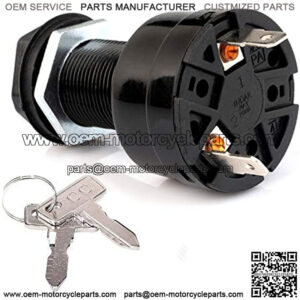 Switch Starter Ignition Key Switch for Club Car Precedent Golf Cart 1025086-01