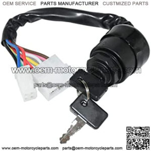 J17-82508-20 Ignition Switch for Yamaha Gas 2 Cycle Golf Cart G1 Models 1979-1989