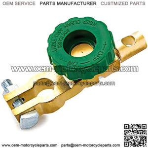 Cut/Shut Off Marine Battery Switch, Top Post Battery Terminal Link Quick Switch, Power Master Kill Disconnect Switch Isolator 100/500 Amp for Boat Small Yacht RV Camper Truck Car Vehicle