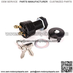 Starter Ignition Switch Key Switch for Club Car DS 1996-up 36V or 48V Electric Golf Cart, OEM# 101826201