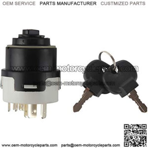 701-45500 85804674 50988 JCB Ignition Switch 4 Position 7 Terminal 2 Keys for Excavator Parts and New Holland NH Case JCB200 JCB220 JCB 3cx 4cx 1532371C2 50988 20500101 85804674