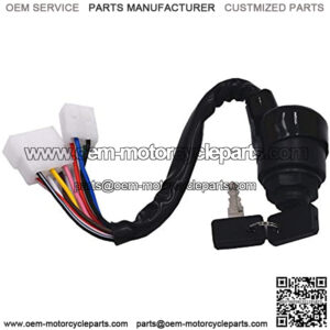 Golf Cart Ignition Key Switch Fit for Yamaha Gas G1 1978-1989 J17-82508-20-00 J10-82508-20