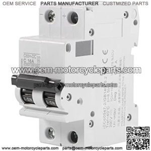 2 Wires Ignition Switch Key Starter Switch with 2 Keys On-Off for Electric Scooter ATV Moped Go Kart (Picture is displayed incorrectly, Please Refer to The Picture Shown in The Comment for Details)