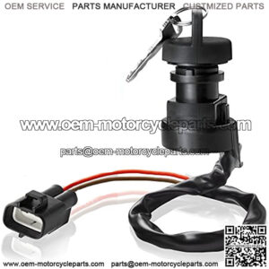 BB4-K01 Ignition Key Switch Replacement for Yamaha Big Bear 400 YFM400 Raptor 700 YFZ450R 2002 2003 2004 2005 2006 2007 2008 2009 2010 2011 2012 2013 2014 2015 2016 2017 2018 2019 2020