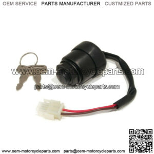 Key Switch with Wire Harness & Keys for 1993-2001 Yamaha G11 Gas Golf Cart Motor