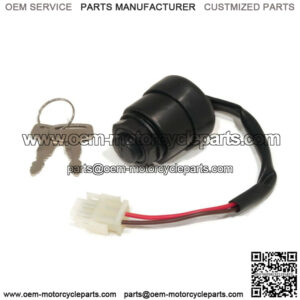 Key Switch with Wire Harness & Keys for 1996-2002 Yamaha G16 Electric Golf Carts