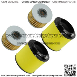 Air & Oil Filter Set for Honda Foreman Rubicon TRX500 2015-2019 2x