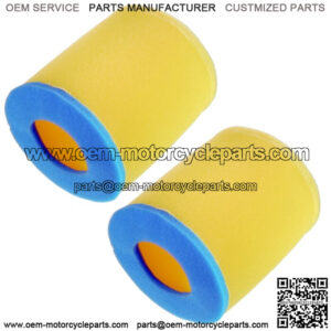 2x Air Filter Cleaner For Suzuki LT-A400F LT-F400 LT-F400F Eiger 400 2X4 2002-07