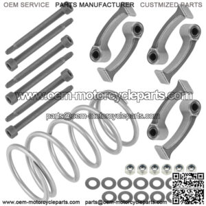 6x Clutch Weights Centrifugal Lever Set w/Spring for Can-Am 420248558 420238610