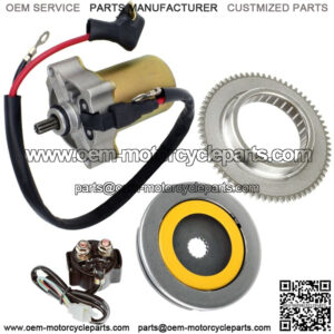 Starter Motor Clutch Sprag Idler Gear Kit For Yamaha Raptor 90 YFM90R 2009-2013