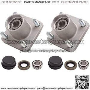 2 Pack Front Wheel Hub Assembly for Club Car DS Golf Cart 1974-2003, Replace OEM 1011892, 11011102, 1011153, 1011889, 1011894