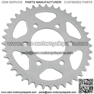 Rear Wheel Chain Sprocket for Kawasaki ZX-10R Ninja ZX1000 2006-2007 40 Teeth