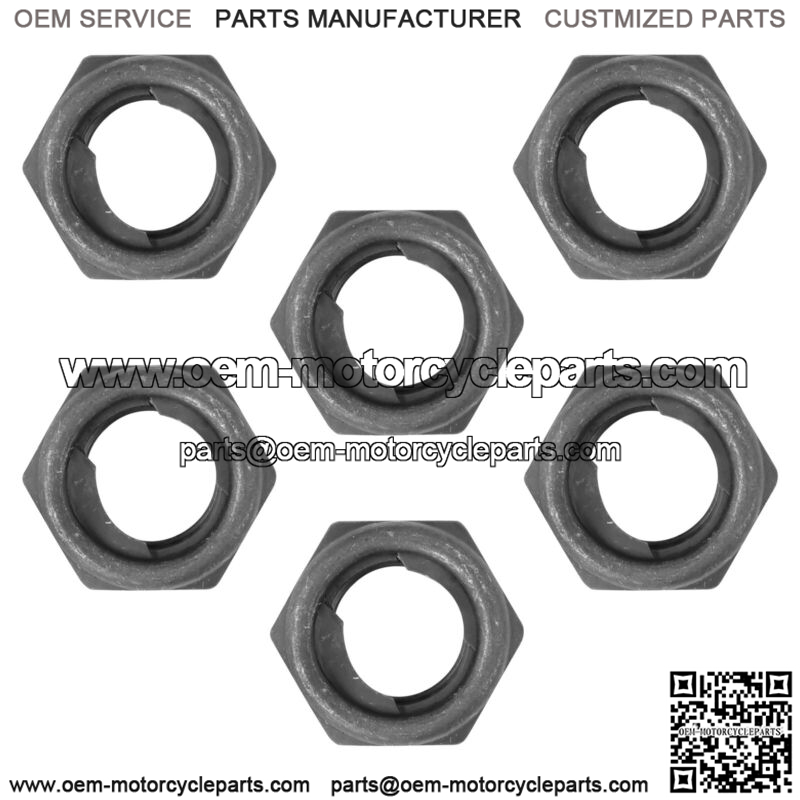 Front And Rear Wheel Hub Nuts For Yamaha Raptor 350 YFM350 2004-2006 - Image 5