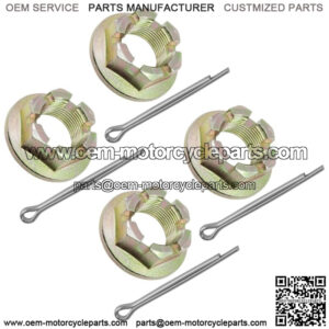 Front & Rear Wheel Castle Nut for Arctic Cat Prowler HDX 500 XT 2014-2015 4x