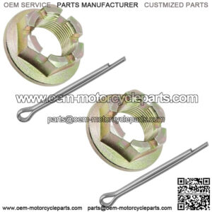 Front or Rear Wheel Castle Nut for Arctic Cat 700 4x4 Auto TRV TBX 2006-2015 2x