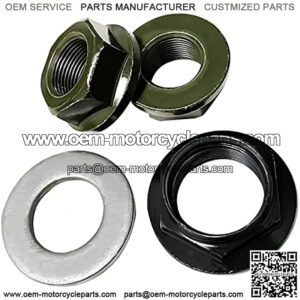 Clutch Nut Kit Compatible with HiSUN UTV 700 MSU400 MSU 500 UTV500 MSU SUPERMACH Bennche Big Muddy Q Link
