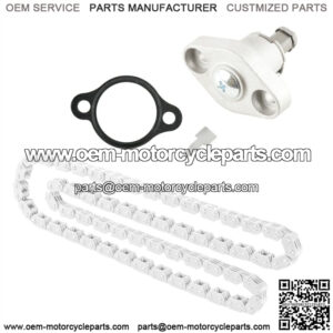 Camshaft Timing Chain and Lifter Tensioner fits Honda TRX400X 2009 - 2014/XR400R 1996 1997 - 2004/TRX400EX Sportrax 400 1999-2008