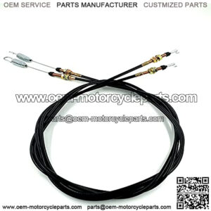 Set of 2 Shifter for Chuck Wagon 2-11082 Cables for Go-Karts Parts and Accessories Shifter cable