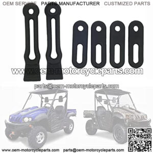 Hood Straps Door Rubber Return Latch Kit Set for Yamaha Rihino Hisun , Compatible with Yamaha Rihino Hisun UTV 500 700 HS700 MSU500 YS TSC