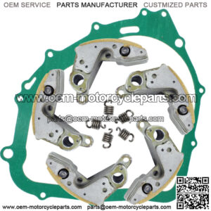 Wet Clutch Shoes W/Gasket for Suzuki LTA750X Kingquad 750 2008-2020 Centrifugal