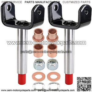 Golf Cart Front End King Pin Repair Kit for Club Car DS 1981-Up,OEM# 1016386 1010150 1016389 8067 7048??2 Pack??