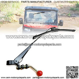 Hisun UTV Hand Windshield Wiper 15.7" Wiper Blades for Hisun 400 500 550 700 750 Hisun Accessories,Coleman,Massimo,Axis, Cub Cadet,Yamaha Rhino,CFMOTO Accessories