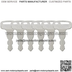 Golf Cart Ignition Key Fits Club car 1984 Up,EZGO 1982 up and Some Yamaha Models Gas/Electric(6 Pcs),OEM# 1012505, 17063-G01,J17-82511-20
