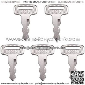 5 PCS Ignition Key JU6-H2511-10 for Yamaha Golf Cart Models PTV 2010+ Code 8002