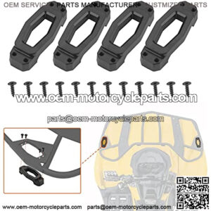 Linq Base Kit??Linq Base Mounting Bracket Compatible with Outlander L and L Max 450 500 570 Replace OEM 715002350 Linq Adapter Accessories|reinforced Cargo|No Drilling Required