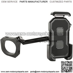 UTV SXS ATV Phone Mount. Can be rotated 360 Degrees. Quick Unlock Anti-Shake Phone Holder. Fits 4.5"-7" Smartphones. Compatible with 1.75"-2" roll cage, utv Accessories.