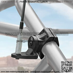 1 PCS UTV Whip Mount Flag Light Mounting Bracket Heavy Duty Adjustable for 1.75-2 inch Roll Bar Cage Compatible with Polaris RZR 900 1000 XP Pro Turbo Maverick Commander