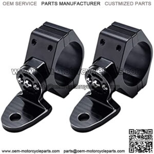 360?? Roating UTV Mount Bracket for Flag/LED Whip Light/Antenna Fits 1.75-2inch Roll Bar Compatible with All UTV Can Am Maverick X3 Commander Polaris RZR 900 1000 XP Pro, Pack of 2