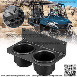 UTV Dash Cup Holder with Switch Panel Compatible with Pioneer 700 / 700-4 2014 2015 2016 2017 2018 2019 2020 2021 2022 2023