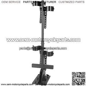 UTV Gun Holder, Floor Mount Vertical Gun mount Compatible with Polaris Ranger General Can Am Defender Kawasaki Golf cart