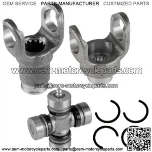 Front Drive Shaft Yoke Kit for Suzuki Quadrunner 500 LT-F500F 1998-00 w/ U-joint